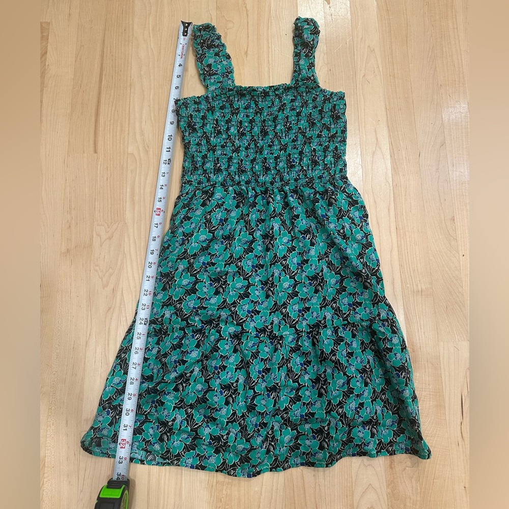 GAP Green and Blue Patterned Dress - Picture 2 of 5